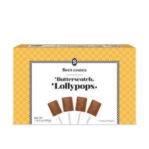 Butterscotch Lollypops